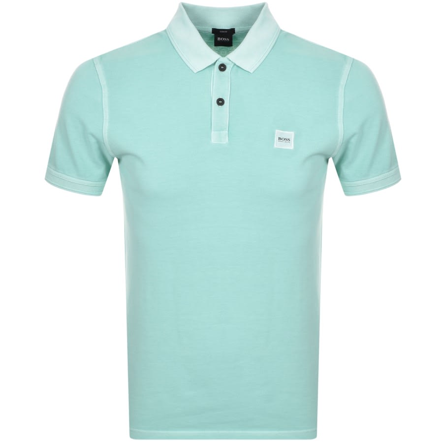 Alternative Image for ProductBOSS Prime Short Sleeved Polo T Shirt Green1